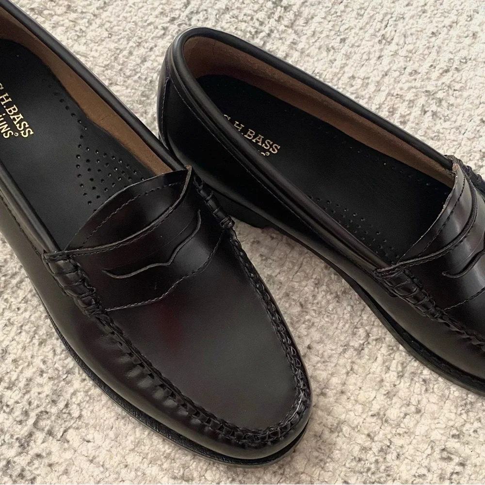 GH Bass Whitney Penny Loafer Dark Brown - Picture 8 of 16